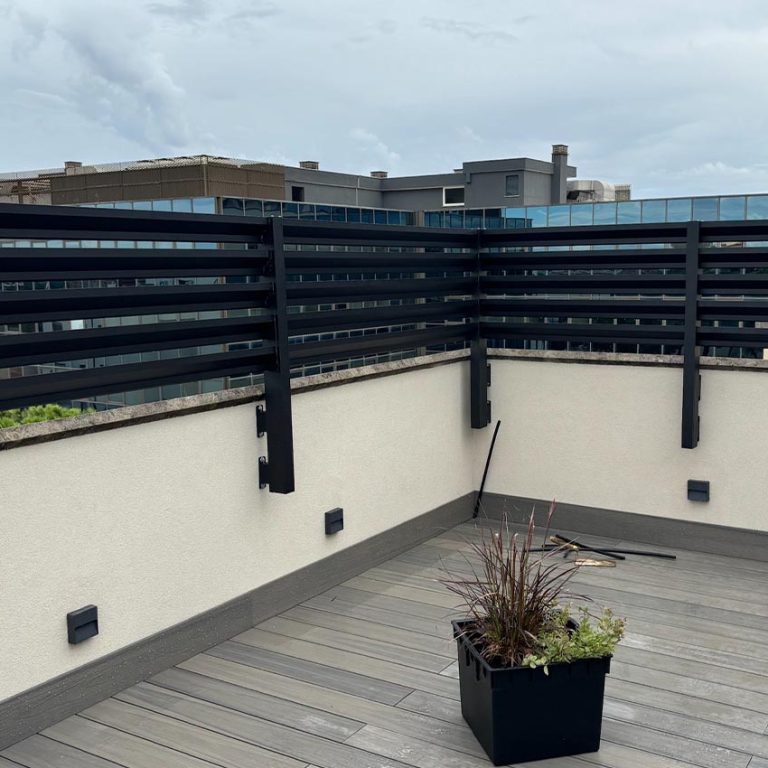 grigliati per terrazzi in alluminio