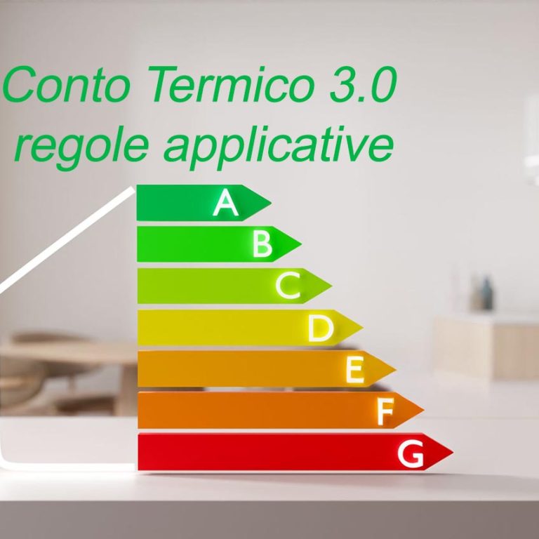 regole applicative conto termico 3.0