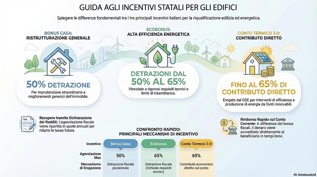 incentivi statali edifici