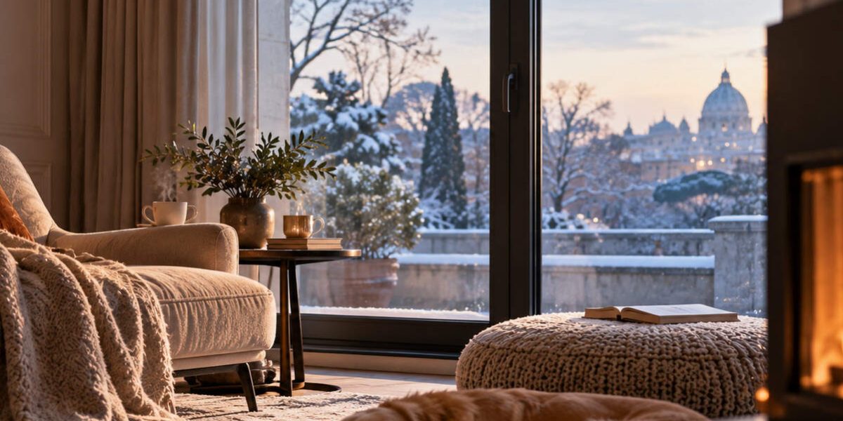 Casa fredda in inverno